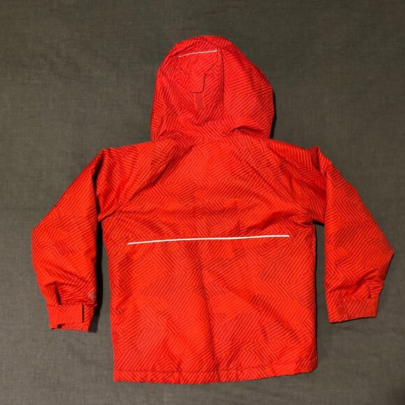 COLUMBIA Omni-Tech Omni-Heat Waterproof Ski Winter Jacket Unisex Kids XS-Red - Picture 5 of 5